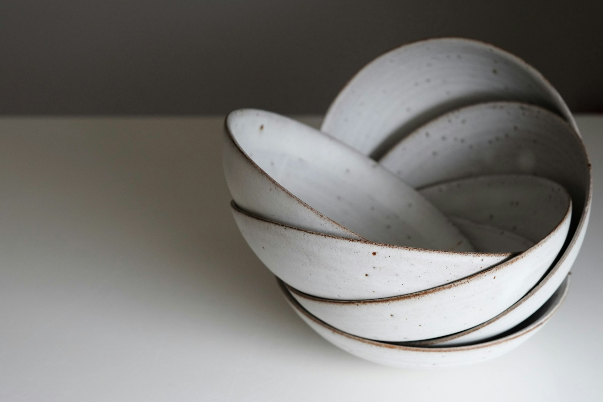 Handmade ceramic bowls